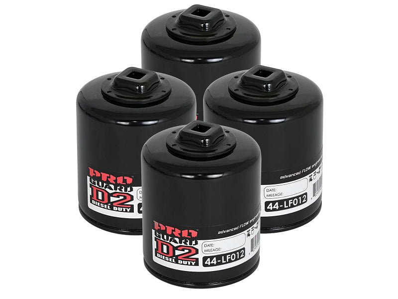 aFe Pro GUARD D2 oil filter for GM trucks V8 4.8L 5.3L 6.0L 6.2L, set of four, new automotive engine oil filters