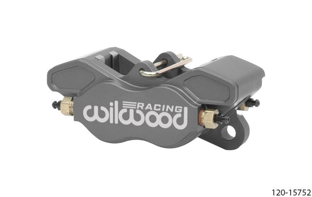 Wilwood GP320 brake caliper with 1.25-inch pistons and 0.235-inch disc for performance braking systems.