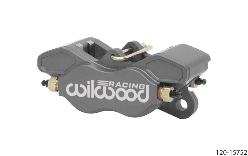 Wilwood GP320 brake caliper with 1.25-inch pistons and 0.235-inch disc for performance braking systems.
