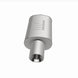 MagnaFlow stainless steel muffler with tip, 14x5x8 inches, featuring dual inlet and outlet pipes for automotive exhaust systems.