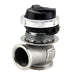 Turbosmart WG40 Gen V Comp-Gate 40mm black wastegate for motorsport, with 14 PSI boost pressure, shown in black and metal finish.