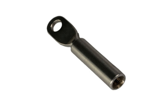 Turbosmart IWG75 6.3mm internal wastegate clevis for turbocharger wastegate accessories, shown with metal components and fittings.