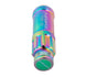NRG 700 Series M12 x 1.25 steel lug nut set with dust caps, locks, and lock socket in neochrome finish, includes 21 pieces