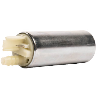 Aeromotive universal diesel in-tank fuel pump showing compact design and electrical connections for automotive fuel system upgrade.