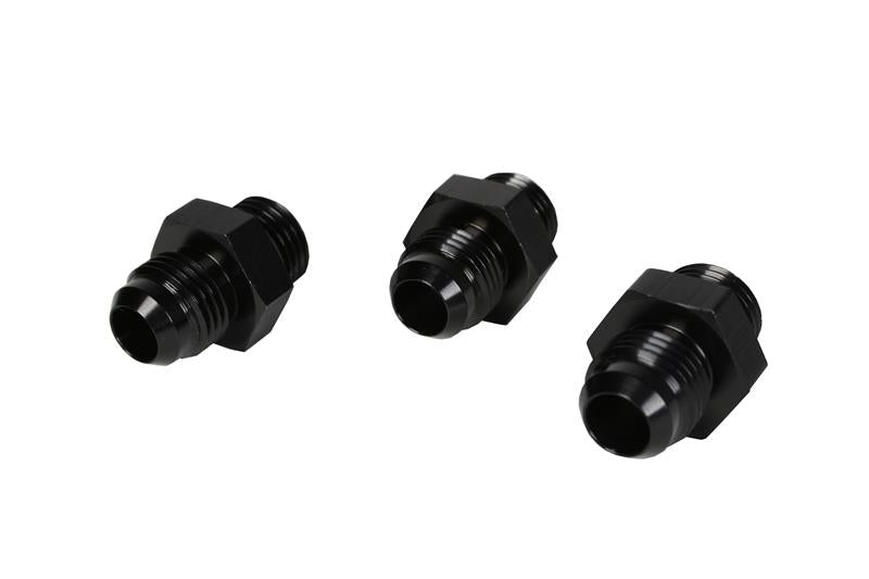 Aeromotive -6 AN Fitting Kit for fuel regulator models 13109 and 13201, includes high-quality fittings for fuel system connections.