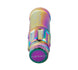 NRG 700 Series M12 x 1.5 steel lug nut set with dust cap cover, locks, and lock socket in neochrome finish, includes 21 pieces.