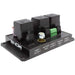 Snow Performance Multi-Pump Relay Module for injection pumps and controllers, featuring electronic relay with wiring and connectors.