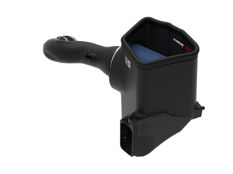 aFe Magnum FORCE Stage-2 Pro 5R cold air intake installed in a 2019-2020 GM Silverado/Sierra 1500 V8 5.3L engine bay