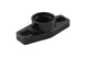 Turbosmart billet turbo drain adapter with silicon O-ring, 38-44mm, universal fit, featuring slotted hole for fitting and drainage.