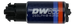 DeatschWerks 265 LPH DW65C compact fuel pump with mounting clips for efficient fuel delivery in vehicles.