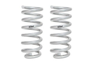 Eibach Pro-Truck lift kit front springs for 2019-2020 Chevrolet Silverado 1500 4WD with 5.3L V8 engine, showcasing the springs.