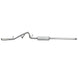 MBRP catback exhaust system for 2009 Chevy/GMC 1500 4.8/5.3L EC/CC dual split side pipe, excluding 8 bed models