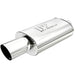 MagnaFlow muffler with tip, model RS 14X5X8, showing the stainless steel construction and polished exhaust tip.