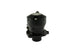 Turbosmart Kompact EM BOV VR7 plumb back blow off valve installed on a turbocharged engine, showing its compact design and fittings.