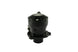 Turbosmart Kompact EM BOV VR7 plumb back blow off valve installed on a turbocharged engine, showing its compact design and fittings.