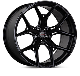 Vossen forged 20x10 satin black wheel with 5x114.3 bolt pattern, ET30, for S550/S650 front, deep concave design