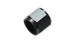 Vibrant aluminum -10AN tube nut fitting showing the threaded fitting with a vibrant red anodized finish for automotive or hydraulic use.