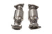 Corvette Corsa 20-21 high flow 300 cell cat pipes, connecting pipes for Chevrolet Corvette performance exhaust system.