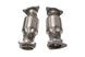 Corvette Corsa 20-21 high flow 300 cell cat pipes, connecting pipes for Chevrolet Corvette performance exhaust system.