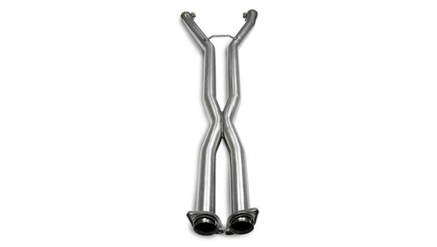 CORSA Performance X pipe exhaust for 2006-2007 Chevrolet Corvette C6 6.0L V8 automatic with dual exhaust system.