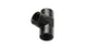 Vibrant 1/2 inch NPT female pipe tee adapter for plumbing fittings, showing threaded connections on a metal fitting.