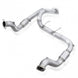 Stainless Works 2017 F-150 Raptor 3.5L downpipe with high-flow cats and factory connection, designed for performance upgrade.