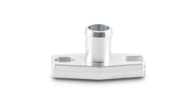 Vibrant oil drain flange with 5/8 inch OD male neck for GT15-GT35 turbochargers, used as engine gasket component.
