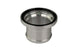 Turbosmart BOV 34mm hose adapter for blow off valve accessories, black rubber fitting with metal clamp.