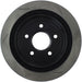 StopTech Power Slot right rear brake rotor for 1997-2003 C5 Corvette, slotted performance brake rotor for enhanced braking.
