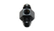 Vibrant -6AN male union adapter fitting with 1/8-inch NPT port, metal construction, designed for high-performance fluid connections.