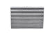 Garrett intercooler CAC for 750 HP engine, 18x12.1x3 inch aluminum air cooler with fins and inlet/outlet ports in a close-up view.