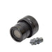 Snow Performance windshield washer reservoir bung fitting with quick connect for automotive windshield washer systems.