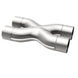 MagnaFlow Smooth Trans X 3/3 X 14 SS stainless steel exhaust pipe X pipe for vehicle exhaust systems