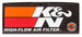 K&N Engineering custom 7-inch diameter drop-in air filter with 5.5-inch inner diameter and 2-inch height for optimal engine airflow