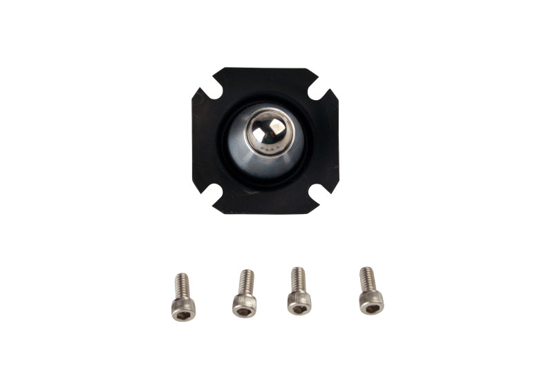 Aeromotive fuel pressure regulator repair kit with fittings and components for 13301/13351 models, used for maintaining performance.