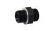 Vibrant -6AN to 14mm x 1.5 straight fitting adapter with O-ring, used in automotive or fluid transfer applications.