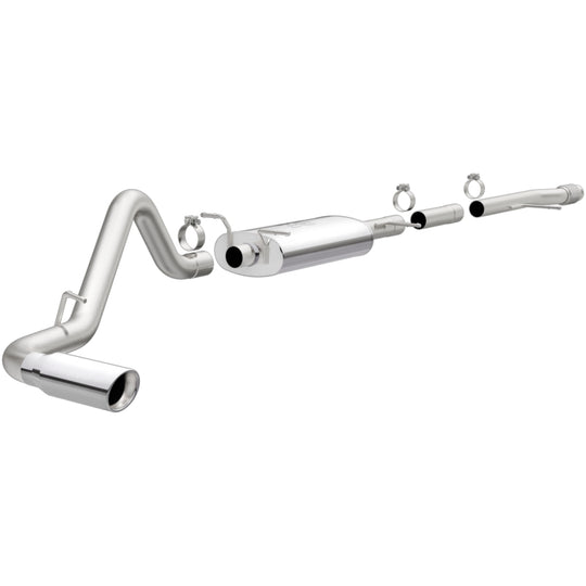 Magnaflow catback exhaust system for 14 Chevy Silverado V8 5.3L CC/EC cab with single rear exit stainless steel piping