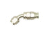DeatschWerks 6AN female swivel 45-degree hose end fitting with PTFE material and olive insert, used for fuel or oil lines.