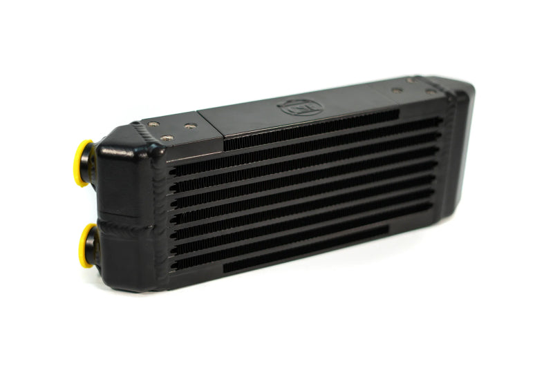 CSF universal dual-pass oil cooler with M22 x 1.5 fittings, 13-inch length, 4.75-inch height, and 2.16-inch width.