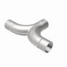 MagnaFlow 2.50-inch stainless steel smooth transition 90/90 degree connecting pipe for exhaust systems.