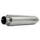 MBRP universal quiet tone muffler with 4-inch inlet and outlet, 24-inch body, 6-inch diameter, 30-inch overall length, T304 stainless steel