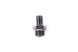 Radium Engineering 10AN ORB to barb fitting with .625-inch hose connection, durable automotive fluid fitting for high-performance use
