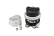 Turbosmart Gen V RacePort black blow off valve installed on a turbocharged engine for enhanced throttle response.