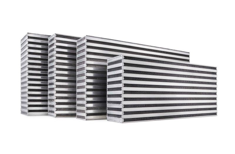 Garrett Air Intercooler CAC for 800 HP, 24x10.5x3.5 inches, featuring aluminum construction with inlet and outlet ports.