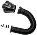 K&N Engineering Apollo Black 70mm cold air intake with black plastic filter housing and metal mounting brackets.