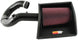 K&N Engineering cold air intake kit for GM TopKick/Kodiak V8-6.6 diesel 2004-05, showing the high-performance engine air filter and tubing.