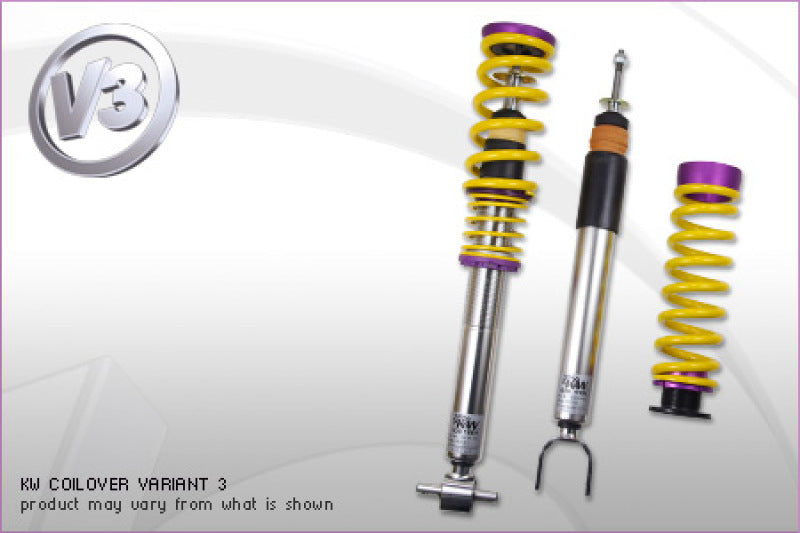 KW Coilover Kit V3 for Cadillac CTS and CTS-V with magnetic ride, featuring adjustable coilovers for improved handling and performance.