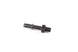 Radium Engineering 3/8-inch SAE male to 1/8-inch NPT male fitting, metal automotive fluid connector on a white background.