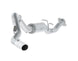 MBRP catback exhaust system for 2007-2010 Chevy/GMC 2500HD with 6.0L V8, featuring a single side exit and T409 stainless steel finish.