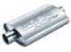 Borla 2.25-inch dual inlet/outlet Turbo XL muffler, 19x9.5x4 inches, stainless steel automotive exhaust component.